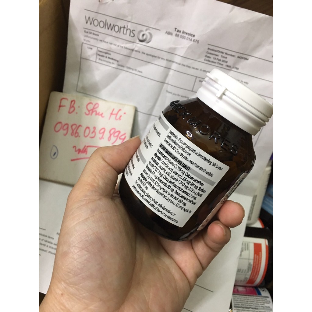 Vien Uống Vitamin C Bio C Blackmores 1000mg 62 Vien Uc Gia Thang 5 21