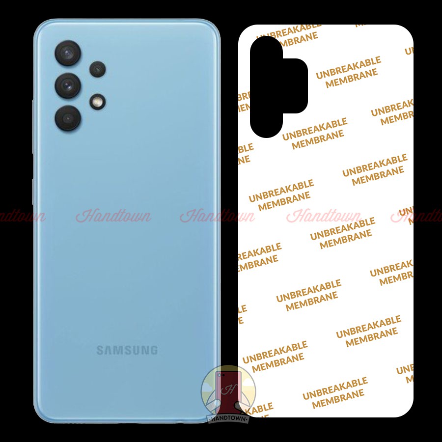 Miếng Dán PPF Mặt Lưng Samsung Galaxy A32 A52 A72 4G 5G Kính Cường Lực Dẻo Vân Cá Sấu / Hiệu Ứng Cầu Vồng / Trong Suốt