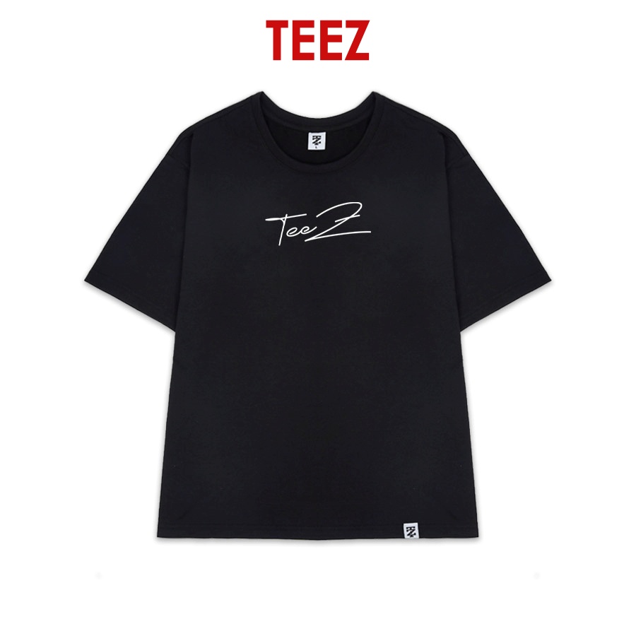Áo Thun Unisex Nam Nữ TEEZ - TZ1008A Form Rộng Tay Lỡ Freesize