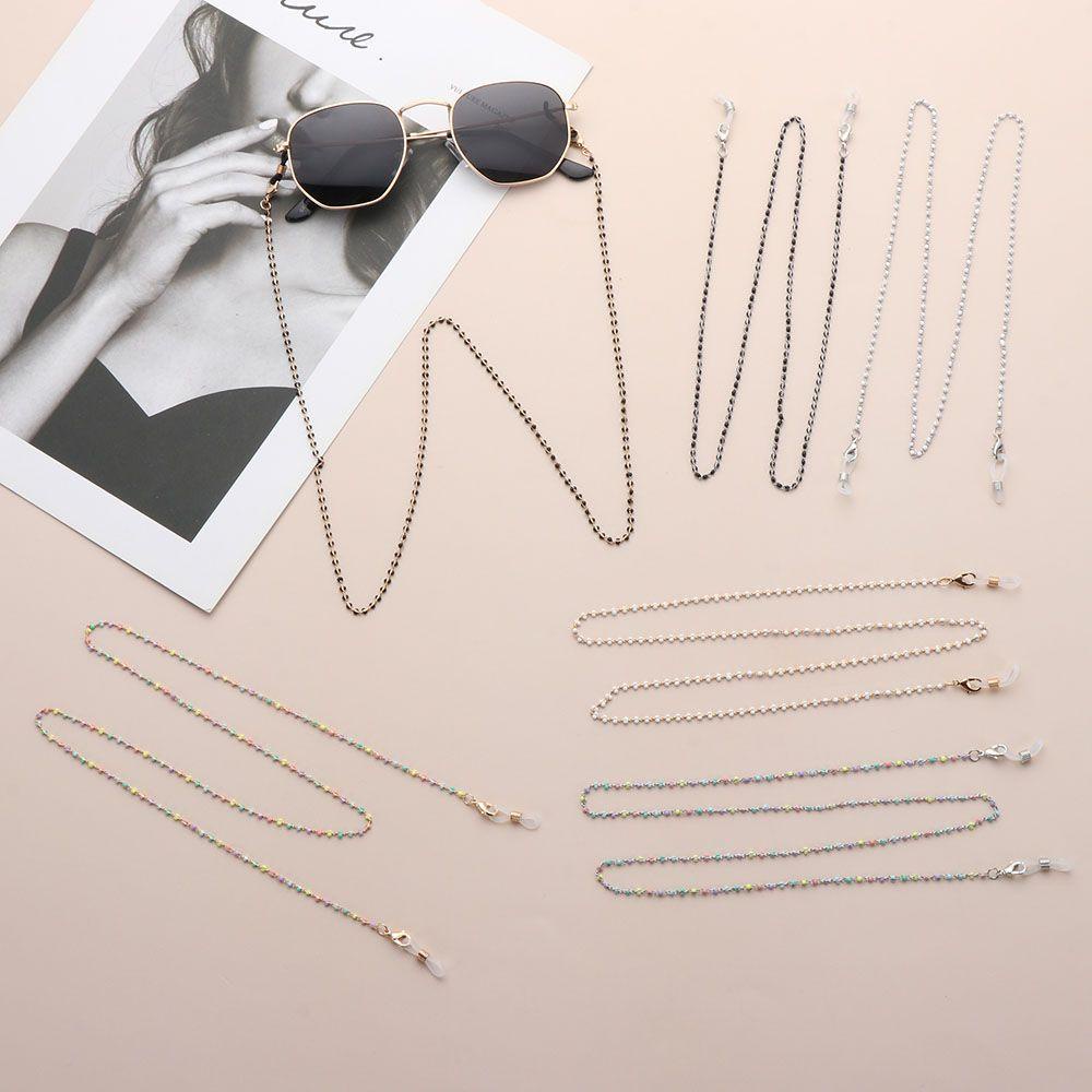 ESPO Giá Đỡ Mắt Kính Đọc Sách Chống Thất Lạc Xỏ Hạt Kim Loại Dành Cho Nam Và Nữ