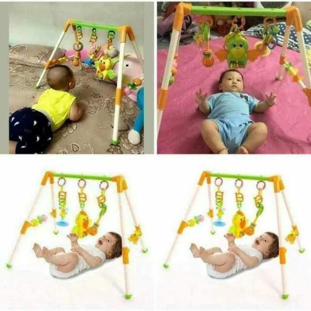 Kệ chữ A có nhạc cho bé