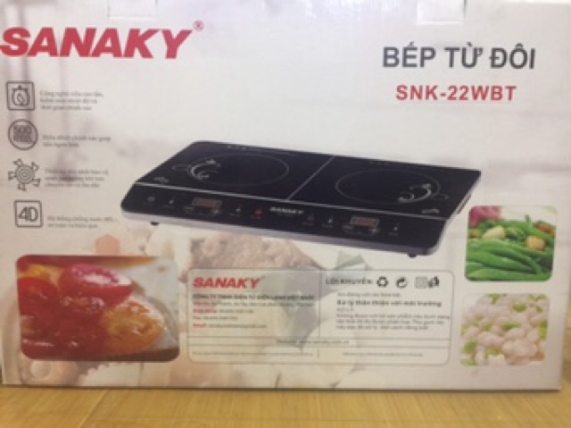 Bếp từ đôi Sanaky SNK 22WBT