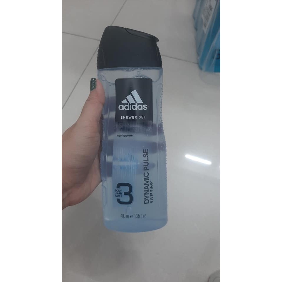 SỮA TẮM ADIDAS NAM 3 IN 1 Body, Hair,Face 400ml