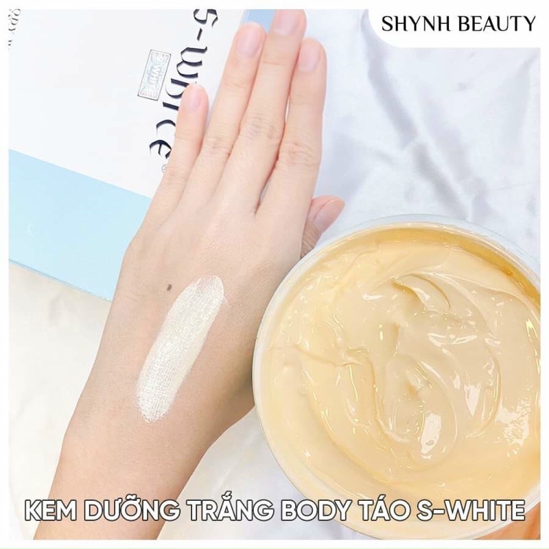 Kem body táo dưỡng mềm da Swhite