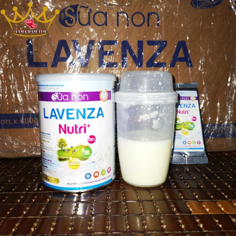 (MẪU DÙNG THỬ) 5 - 10 gói Sữa non Lavenza Nutri+ dinh dưỡng cho trẻ từ 2 tuổi trở lên