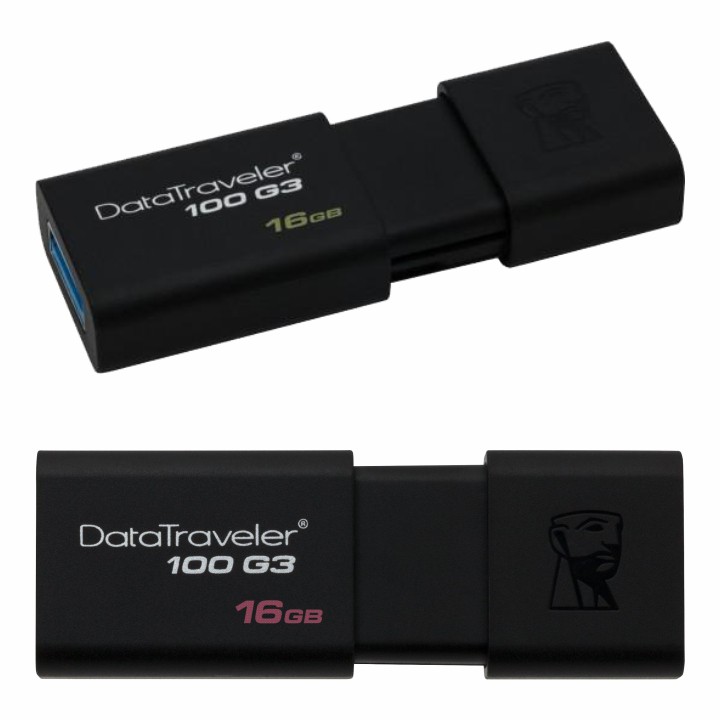 USB 3.0 Kingston 16GB DataTraveler 100G3 – CHÍNH HÃNG – Bảo hành 5 năm | BigBuy360 - bigbuy360.vn