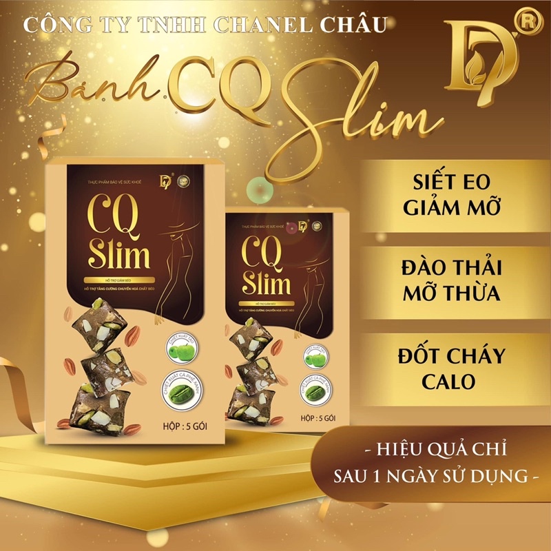 Bánh CQ Slim (hộp 5 bánh giảm cân)