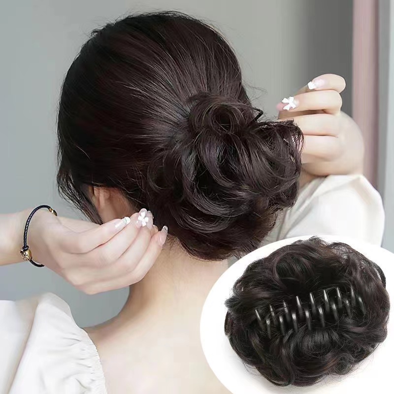 Búi Tóc Dạng Xoăn Co Giãn Dành Cho Nữ