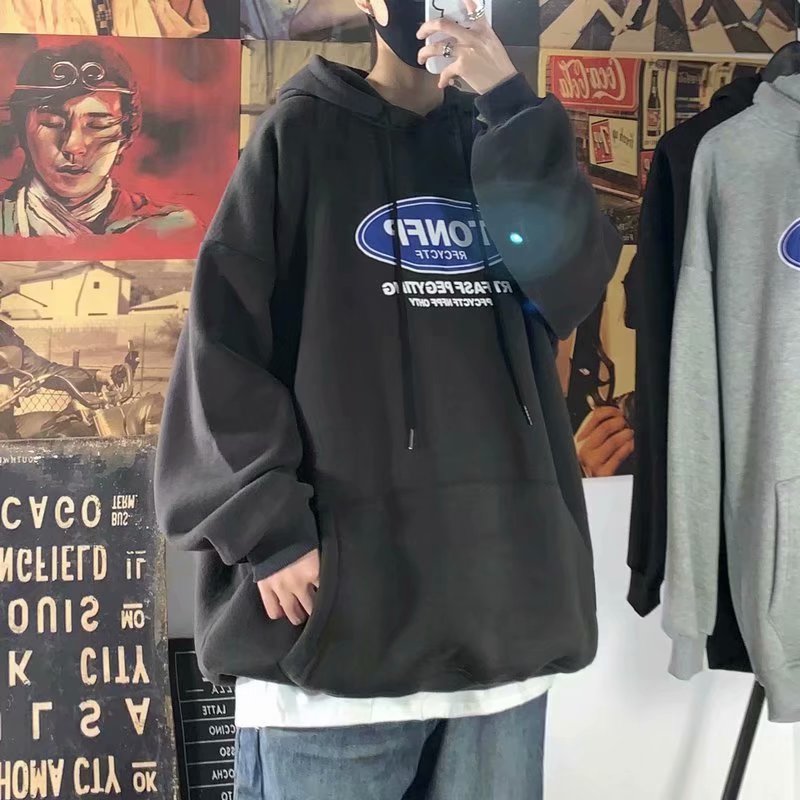 Áo Hoodie Tay Dài Dáng Rộng Phong Cách Thời Trang Hong Kong | BigBuy360 - bigbuy360.vn