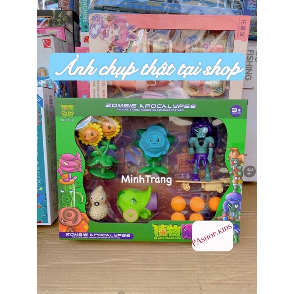 Đồ Chơi Trẻ Em Plants Vs Zombies Tuổi Thơ Hấp Dẫn, Đồ Chơi Cây Bắn Plant vs Zombie Giải Trí Cho Cả Gia Đình
