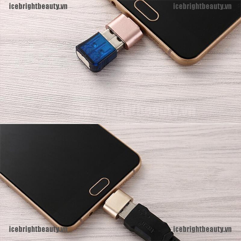 Đầu Chuyển Đổi Micro usb otg 2.0 type c Chất Lượng Cao