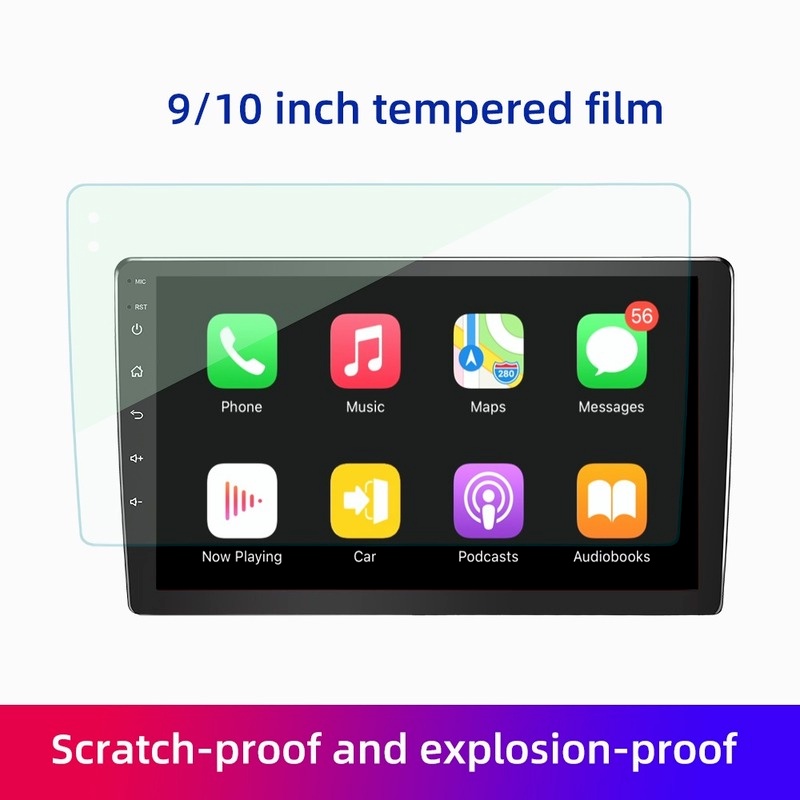 Miếng Dán Cường Lực 9''/10'' Inch Cho Máy Nghe Nhạc Xe Ô Tô | BigBuy360 - bigbuy360.vn