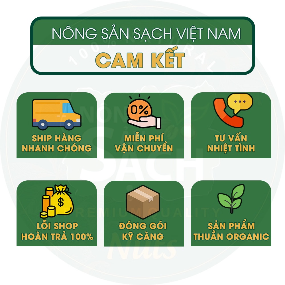 500g Nhân Óc Chó Sạch Mỹ California NHÂN VÀNG