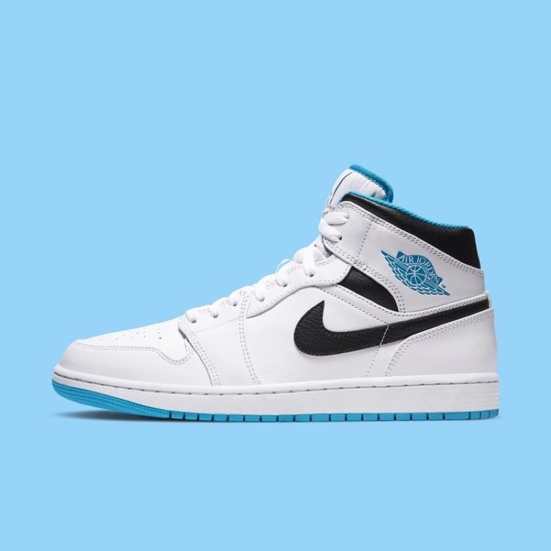 Nike Jordan 1 phối màu trắng xanh - Ảnh thật shop chụp
