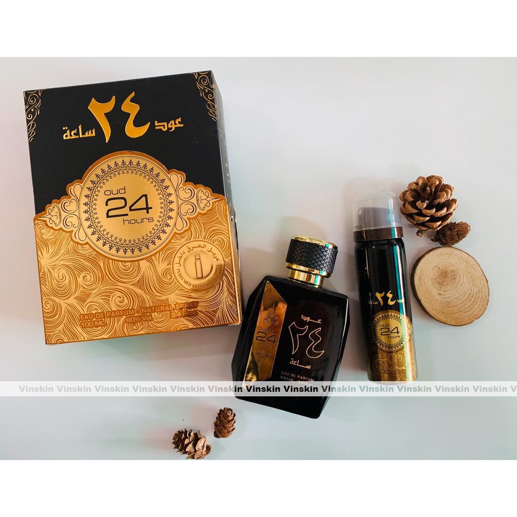 Nước Hoa Nội Địa Dubai Dành Cho Nam Oud 24 Hours 100ML Chính Hãng Giá rẻ