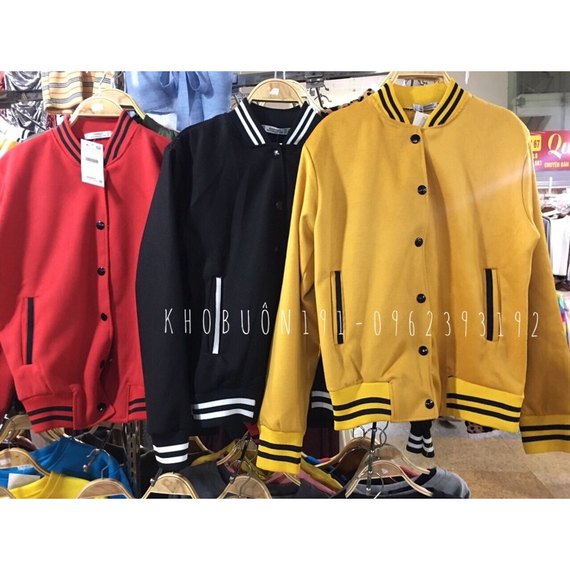 Áo Khoác Bomber Sọc Viền Thể Thao Cá Tính - AK02