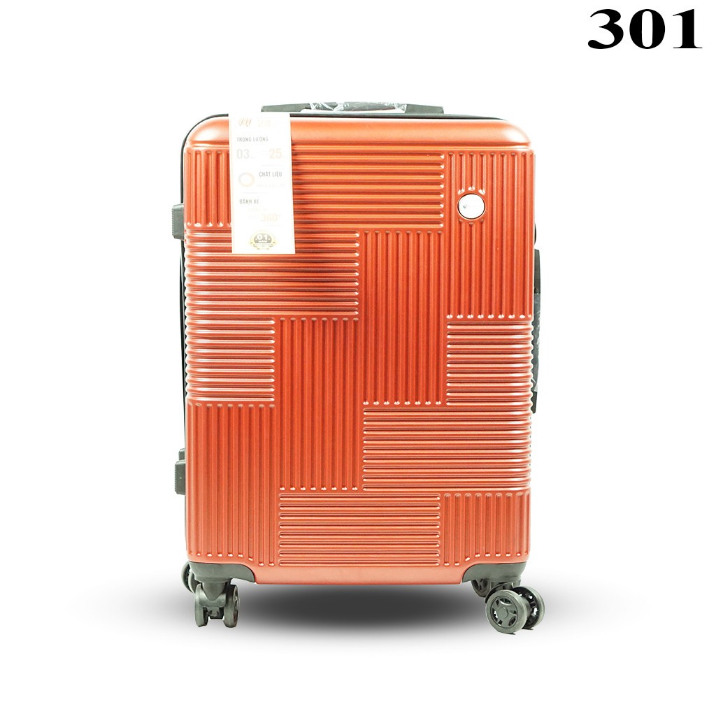 Mẫu 301 - Vali kéo du lịch làm từ nhựa abs chịu lực 70kg