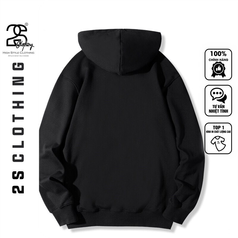 Áo hoodie đôi, hoddie cặp trơn basic Wado cho mùa thu đông dáng unisex form rộng nỉ bông