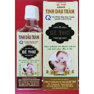 TINH DẦU TRÀM BÉ THƠ HUẾ NHÃN VÀNG MỚI XỊN CHAI 50ML