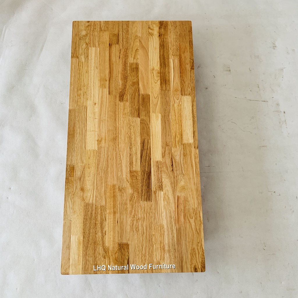 Bàn làm việc khung sắt sơn tĩnh điện mặt gỗ cao su tự cao cấp Sea Decor
