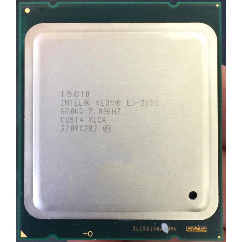 INTEL Bảng mạch xenon E5-2650 E5 2650 2.0 GHz 2011 20M 95W LGA