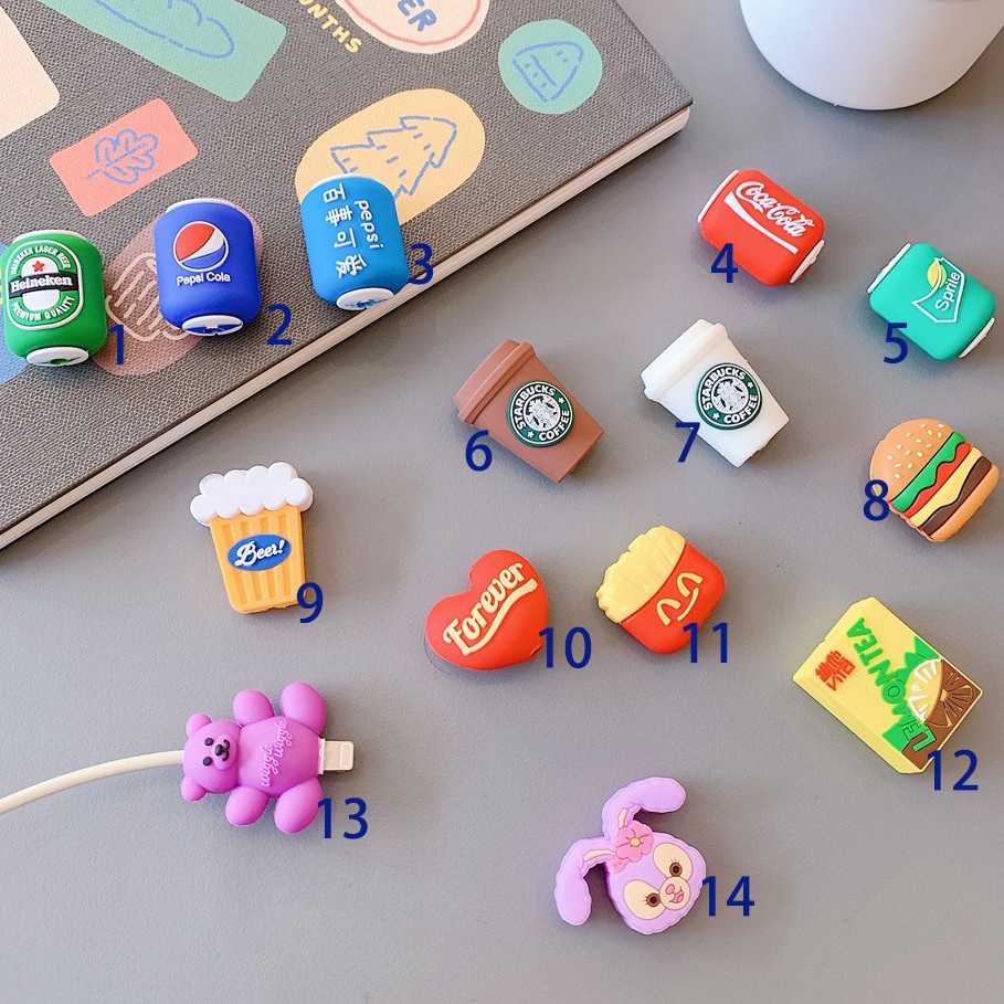 Phụ Kiện Bảo Vệ Dây Cáp Hình Nhân Vật Luffy Trong Phim Hoạt Hình One Piece Sự Bảo Vệ