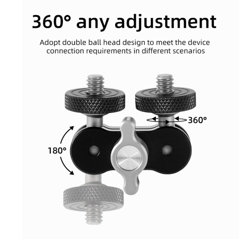 Giá Đỡ Đèn Chụp Ảnh Mở Rộng Kèm Ốc Vít 1 / 4