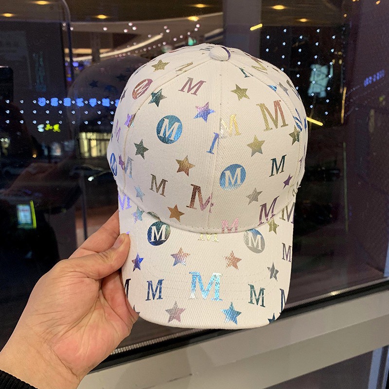 Mũ lưỡi trai unisex nam nữ HOLOGRAM M basic hàng QC siêu đẹp nón lưỡi trai đội nhóm chơi thể thao du lịch