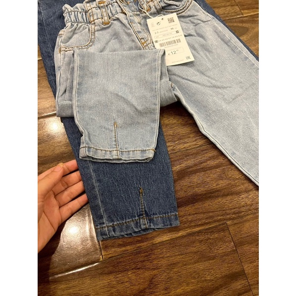 VD- Quần jeans baggy size 2/3y-9/10y