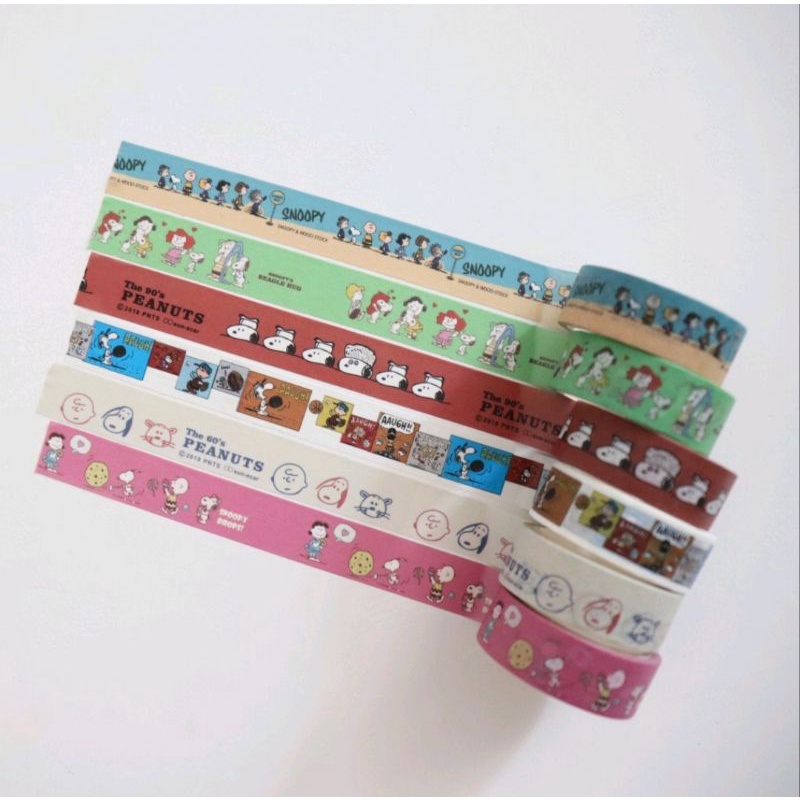 Set chiết washi Snoopy