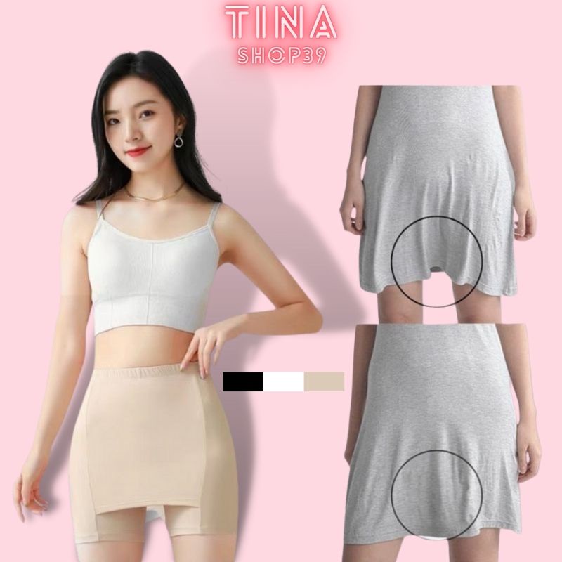 Quần Đùi Mặc Trong Váy An Toàn Thiết Kế Hai Lớp Co Giãn Thời Trang Cho Nữ TN6687