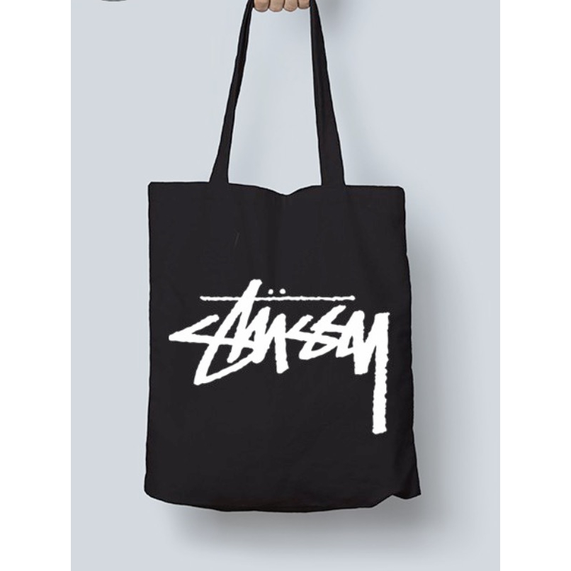 Stussy Túi Tote Đeo Vai Kiểu Dáng Đơn Giản Hợp Thời Trang