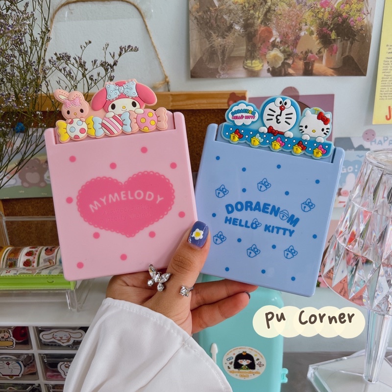 Gương gập mini hình Doraemon - Melody