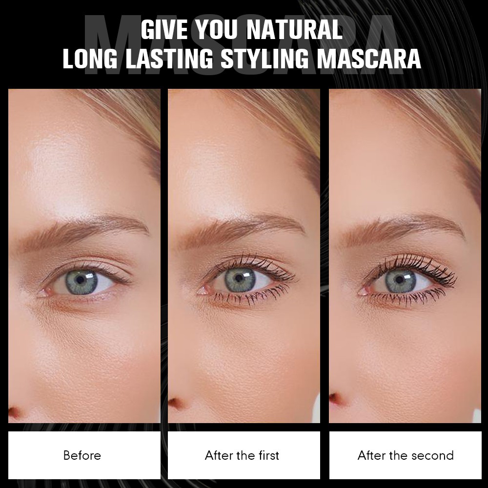 Mascara SANIYE M1018 làm dài dày cong mi và chống lem | BigBuy360 - bigbuy360.vn