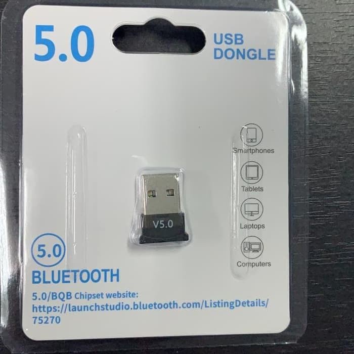 USB Bluetooth 2.0 HJX-001 Dongle 4.0 5.0 giúp Laptop PC thu phát sóng Bluetooth ARIGATO