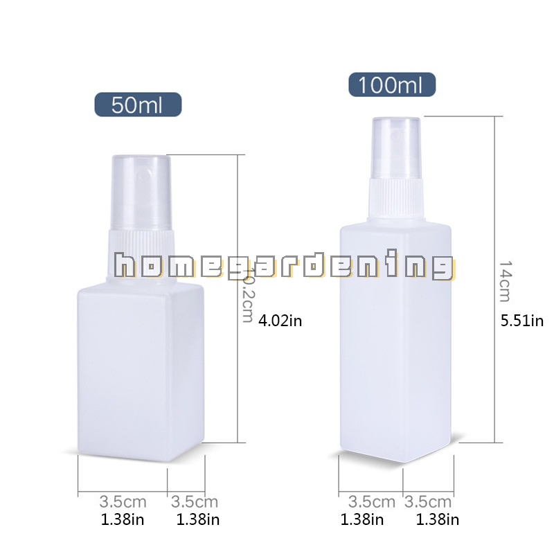 Chai Nhựa Rỗng Dạng Xịt 50ml/100ml Dùng Chiết Nước Hoa Mang Theo Du Lịch