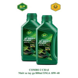[Mua 2 Giảm 10%] Dầu Nhớt Xe Tay Ga - SAIGONPETRO - Green Power Scooter Plus  4T SN, Dầu Gốc Tổng Hợp 100%