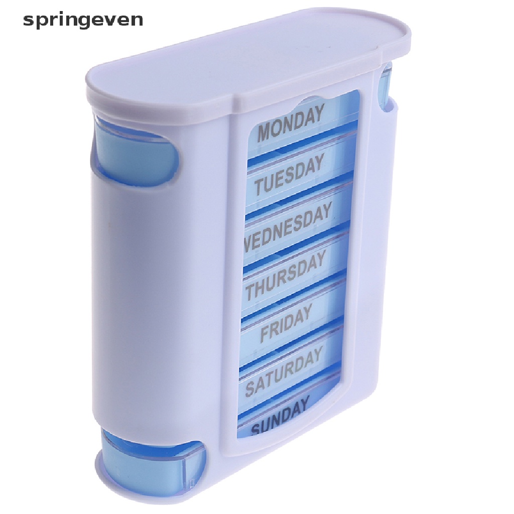 Hộp Đựng Thuốc 7 Ngày Bằng Nhựa Tiện Dụng Khi Đi Du Lịch