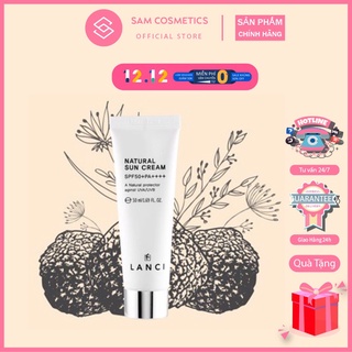 Kem chống nắng hàn quốc lanci dưỡng ẩm dưỡng da trắng sáng natural suncream 50ml