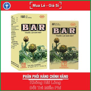 Viên Lợi Gan Mật BAR - Yespharmacy