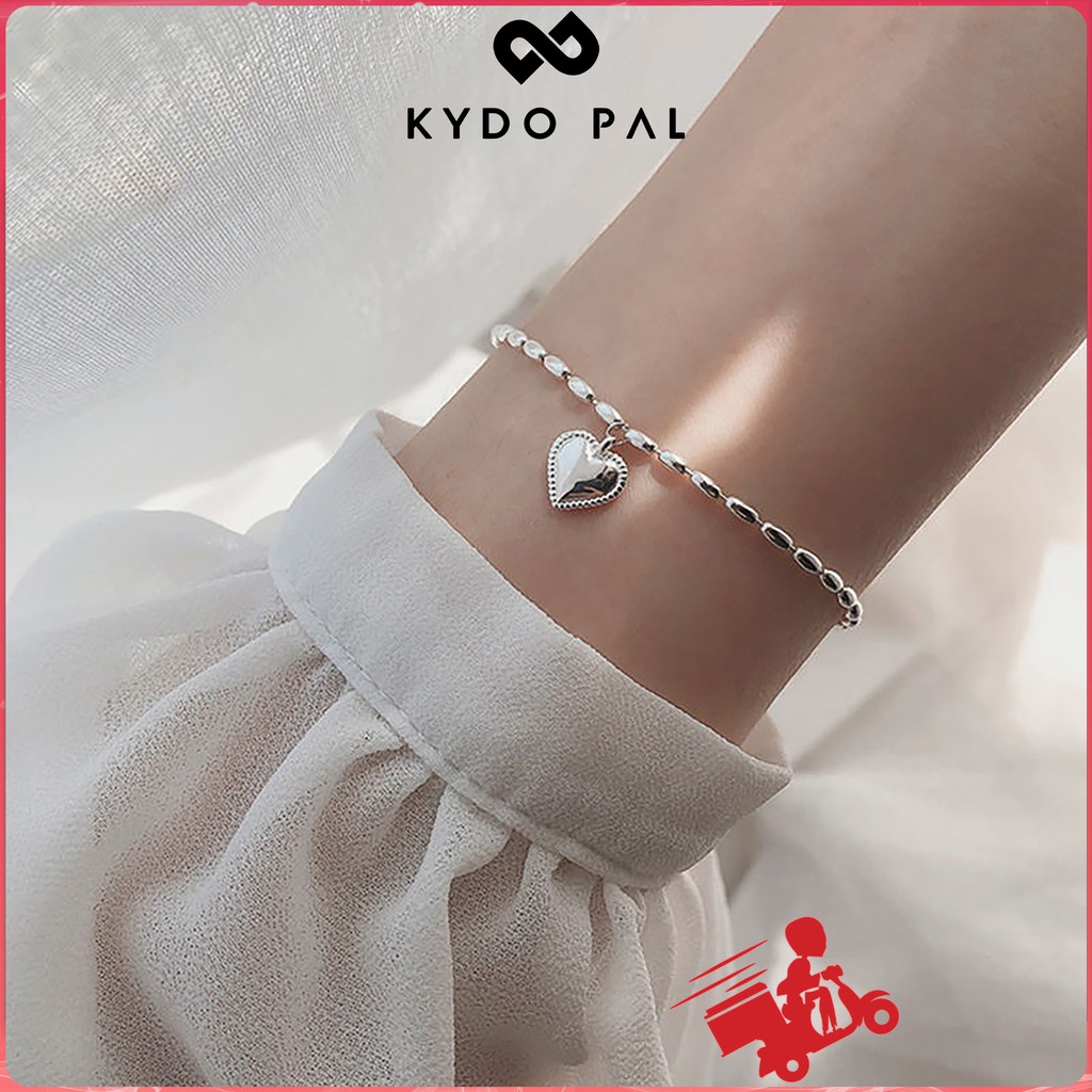 Vòng tay nữ cá tính bạc 925 lắc tay dễ thương thời trang cute MVK8 - KYDO PAL Trang sức phụ kiện