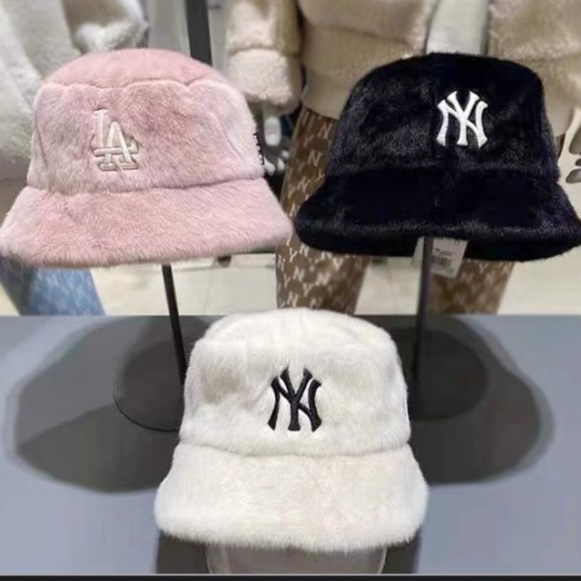 Mũ bucket NY lông dày [ Hàng order ]