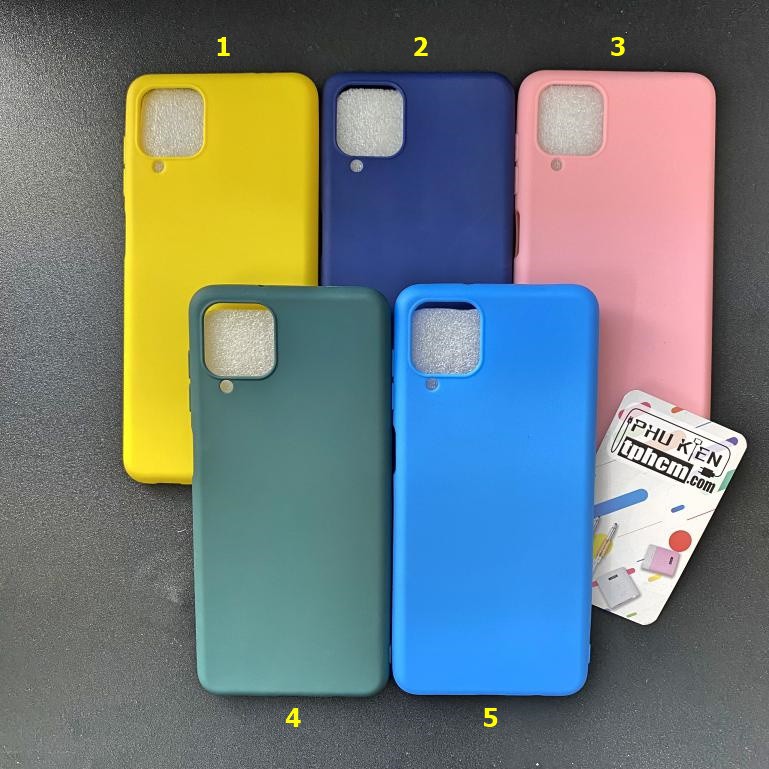 Ốp lưng Samsung A12 Dẻo màu trơn Siêu Cool