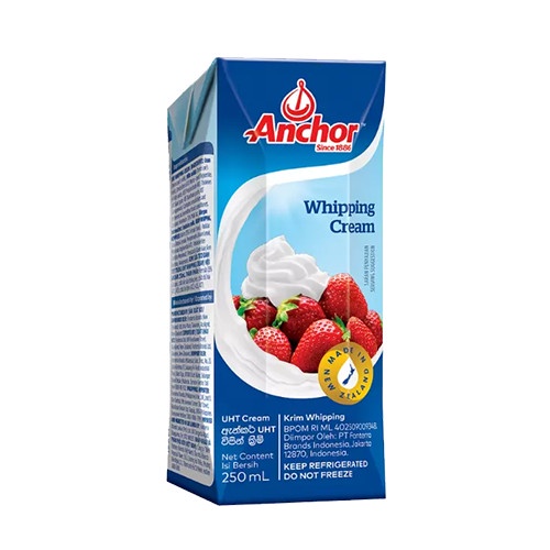 Kem sữa tươi đánh Anchor (Whipping Cream Anchor) hộp 250ml