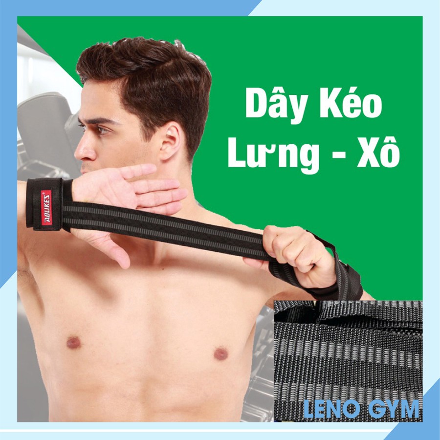 Dây Kéo lưng, Dây tập lưng xô Aolikes Leno Gym Store