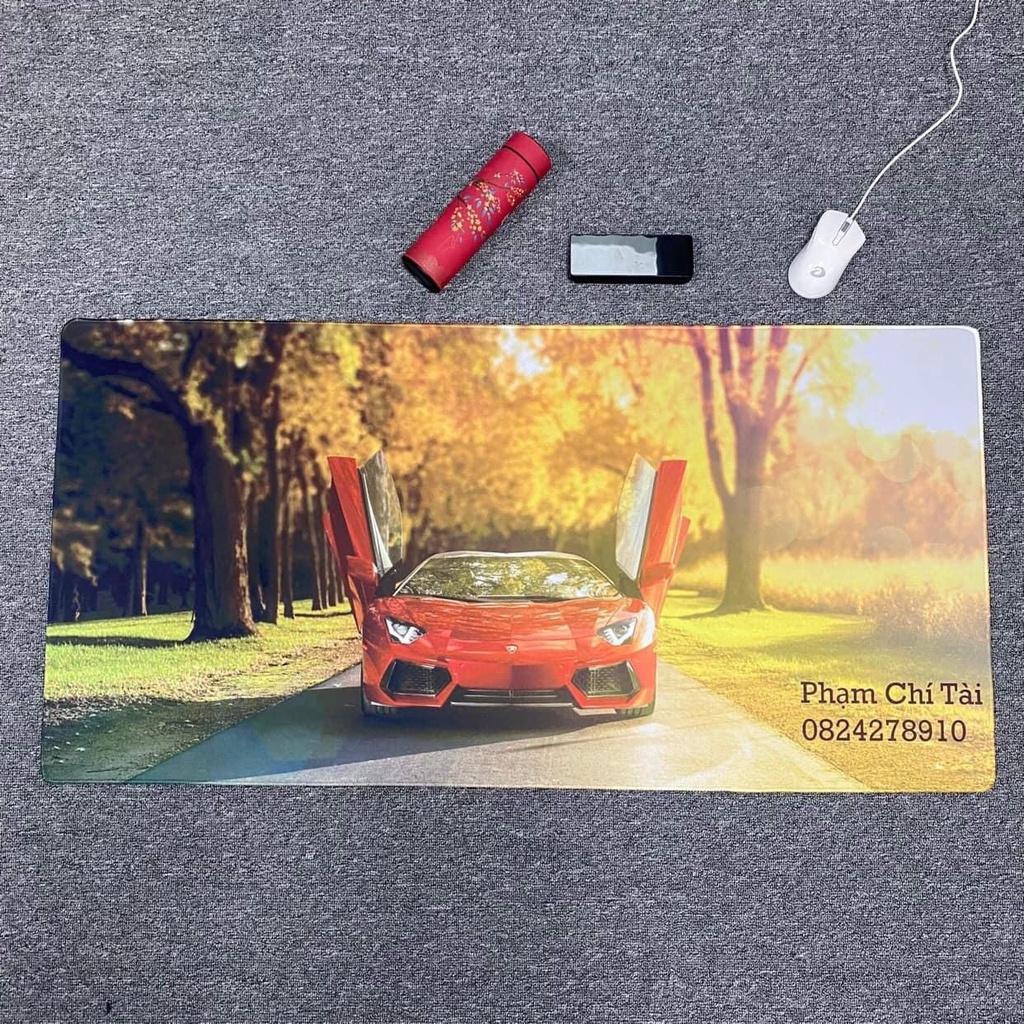 Lót chuột máy tính kích thước lớn 120x60 đặt in theo yêu cầu.