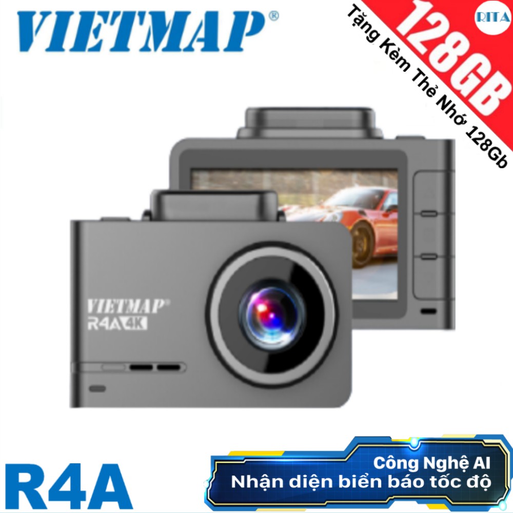 [Kèm Thẻ Nhớ 128Gb] Camera Hành Trình Vietmap R4A