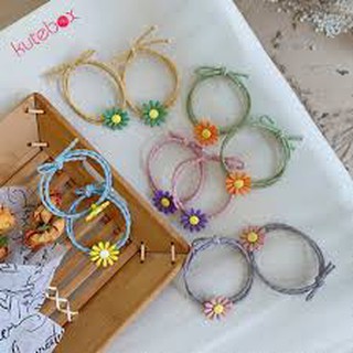 Dây cột tóc - buộc tóc cúc hoa mi hot