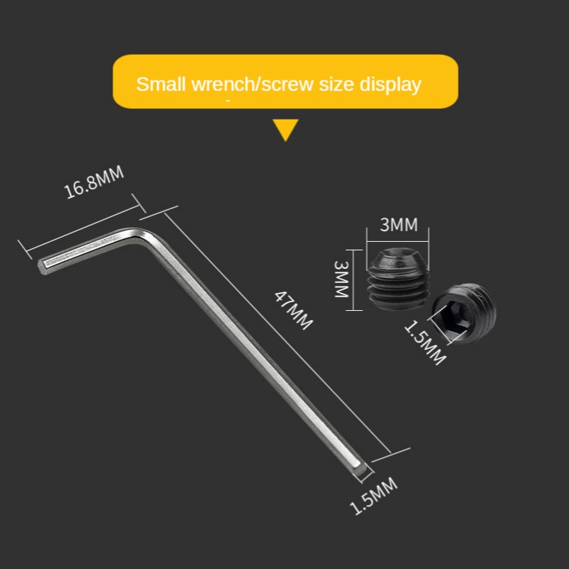Đầu kẹp mũi khoan M8/M7 bằng đồng thau cho máy khoan điện 0.75mm-5.0mm