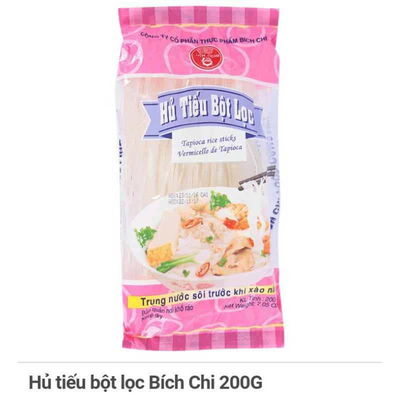 Hủ tiếu bột lọc Bích Chi 200G